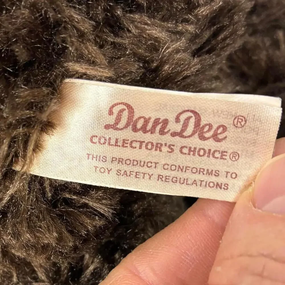 DanDee Collector's Brown Plush Teddy Bear Stuffed Animal